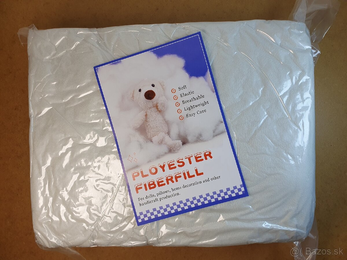 Výplň do hračiek, pelechov, háčkovaných hračiek