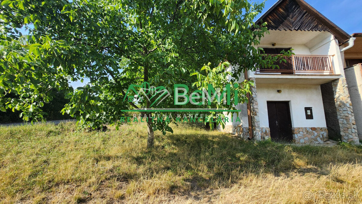 Predaj, chata - Hontianske Moravce (005-13-MIMIa)