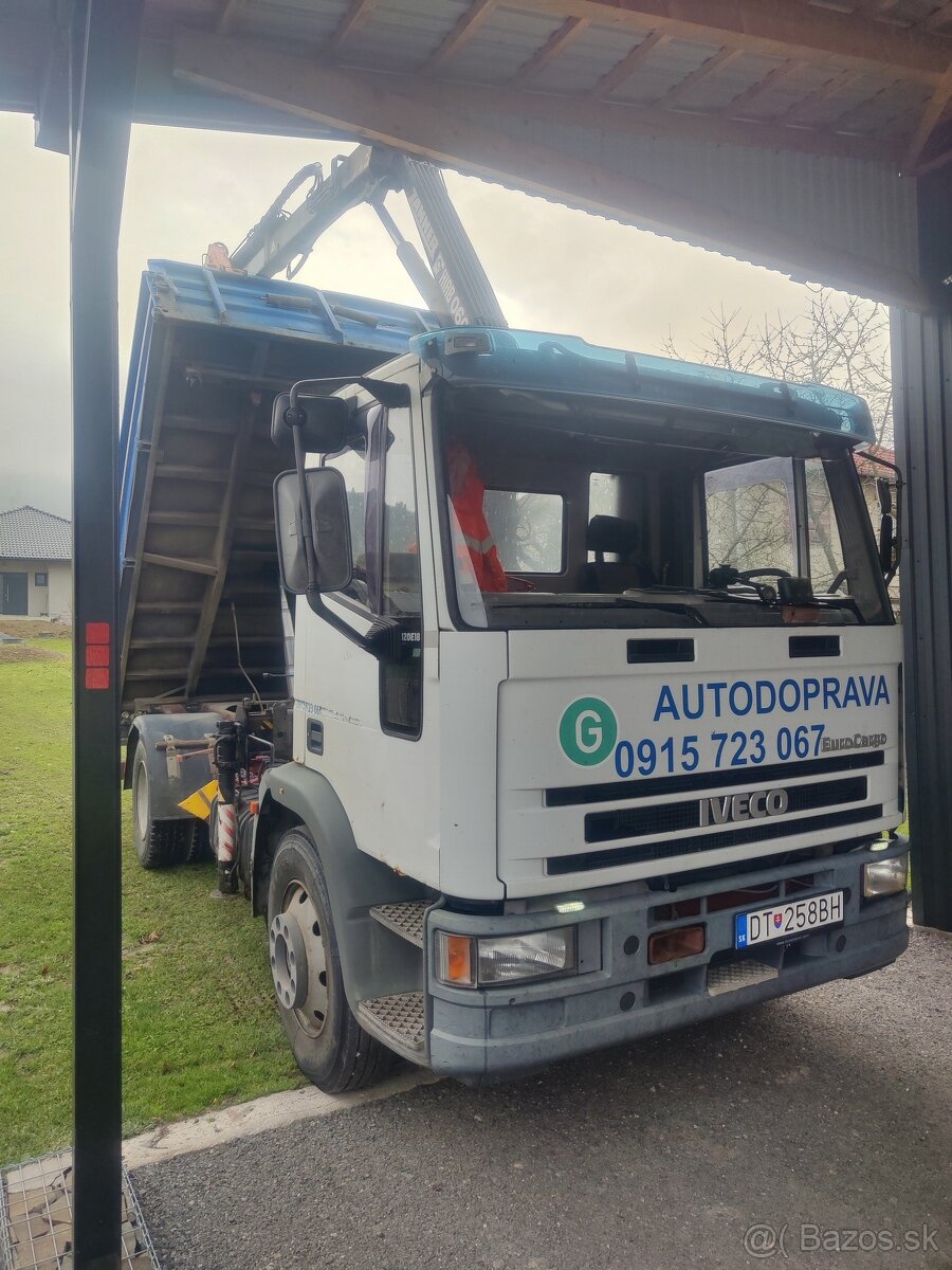 Iveco vyklápačka 3s s rukou