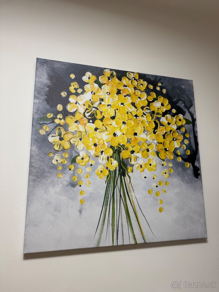 Obraz žlté kvety