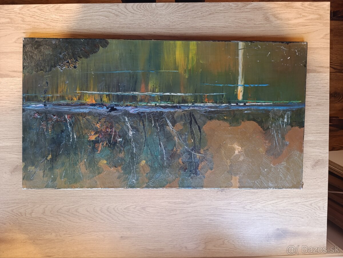 Obraz, olej, krajina