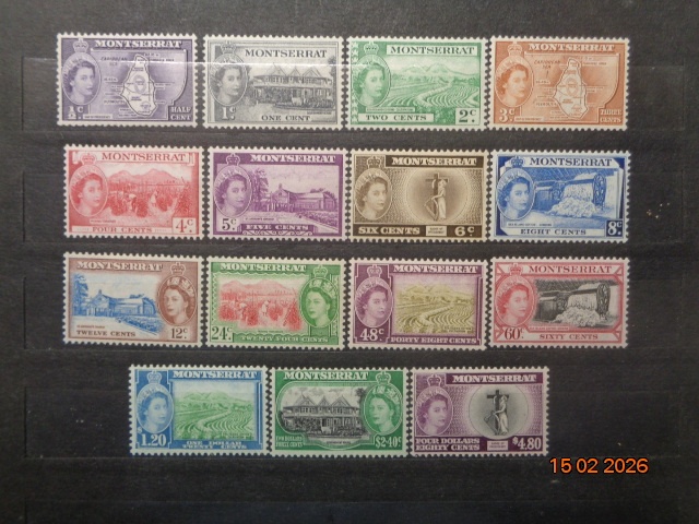 Poštové známky - MONTSERRAT