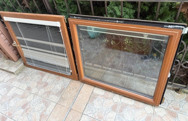 Predam plastove dvoj okno 199x 95 cm