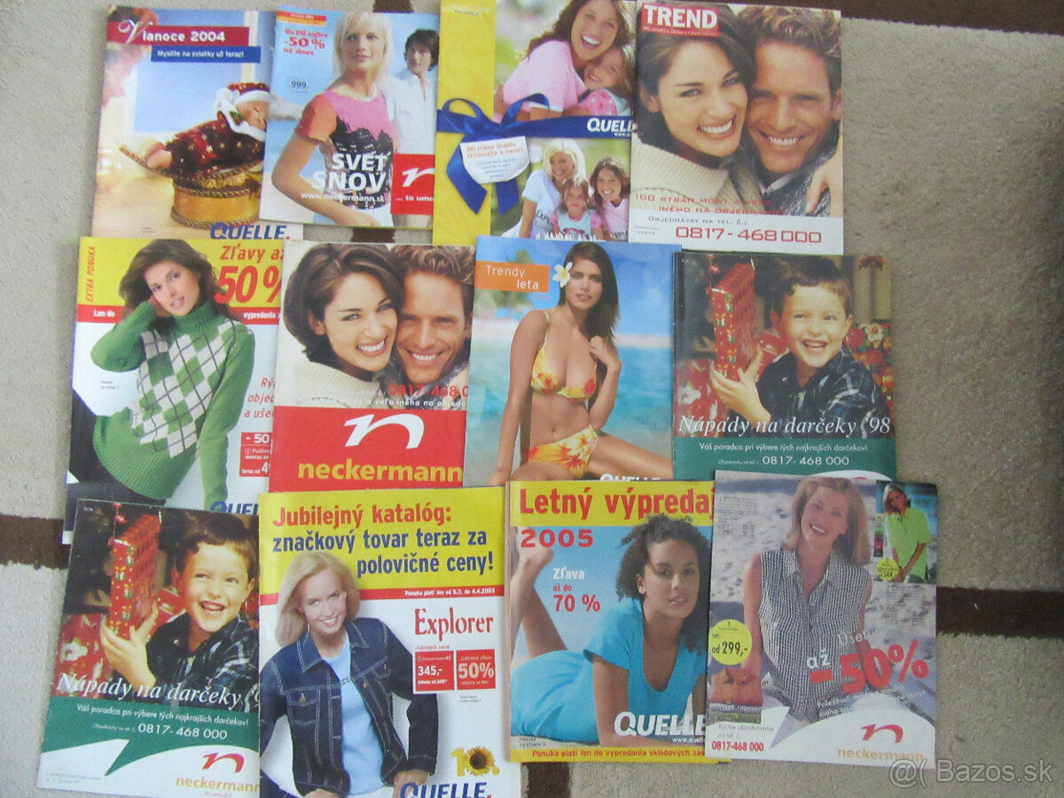 staré NAY letáky a časopisy GLOBTEL