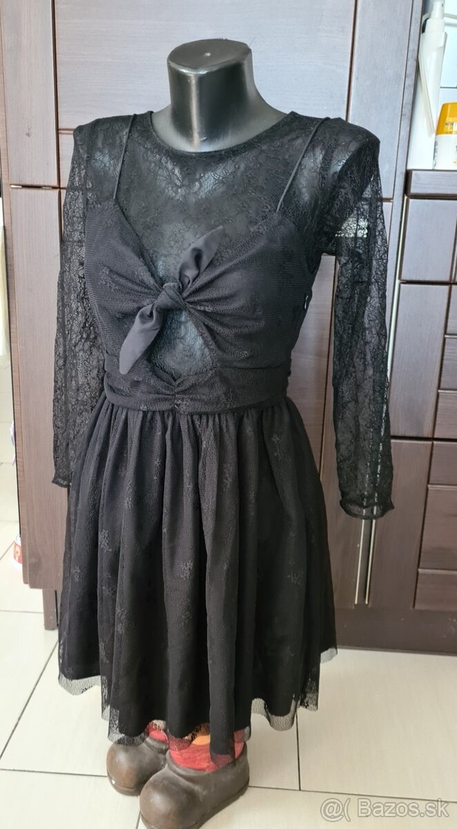 Sexi čierne Zara šaty. NOVE