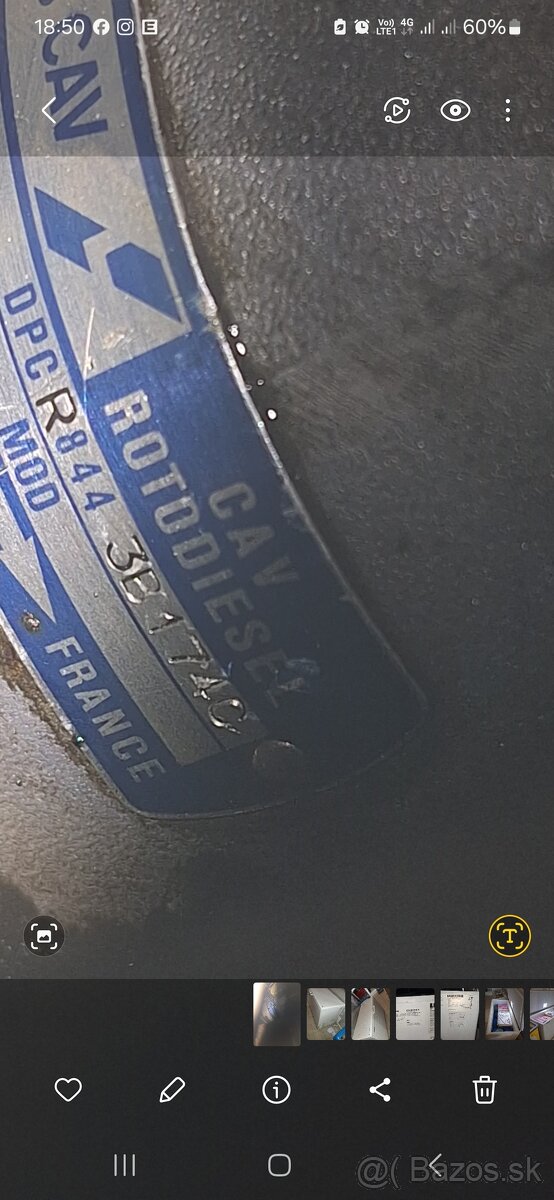 Kúpim Vstrekovacie Čerpadlo Lucas Cav DPC, ford sierra 2.3
