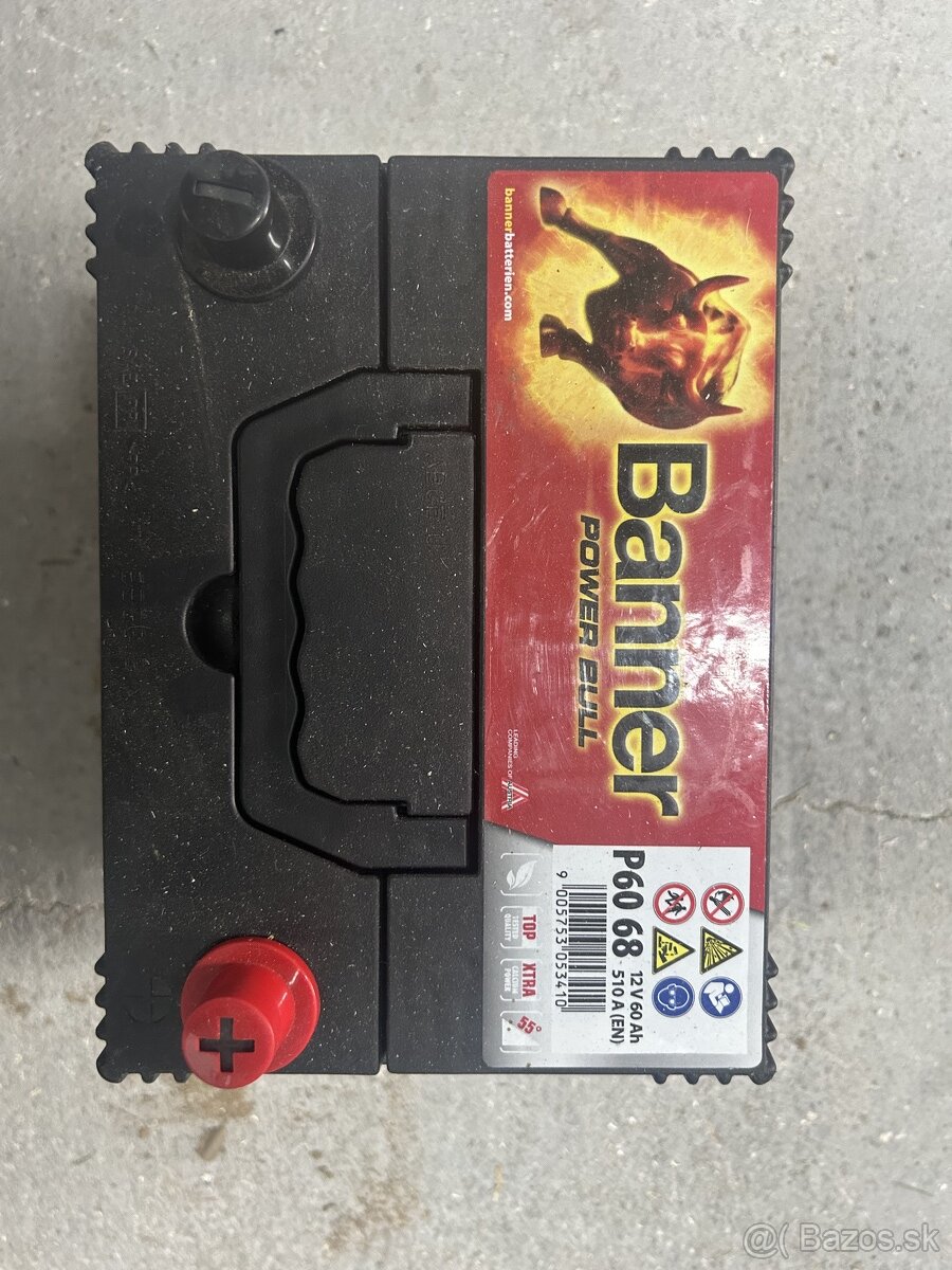 Autobateria 60Ah Banner