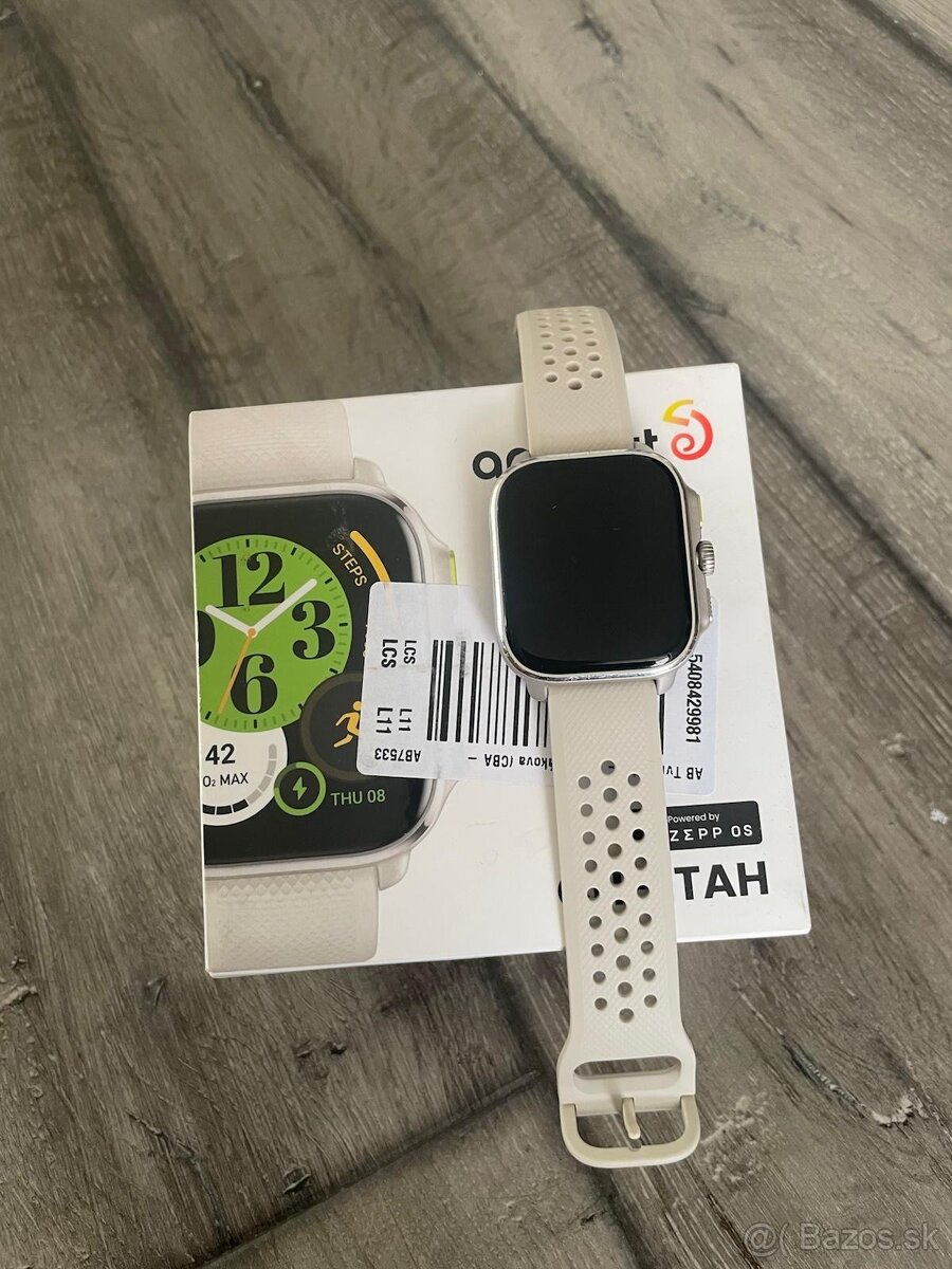 Amazfit cheetah square. winner champagne