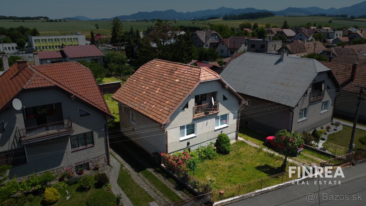 Rodinný dom na pozemku 770 m² v obci Žabokreky, okr. Martin