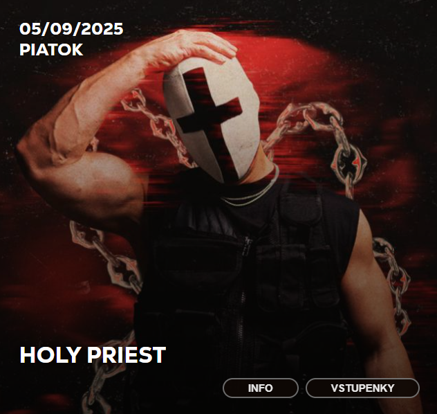 Lístky HOLY PRIEST Ministry of fun