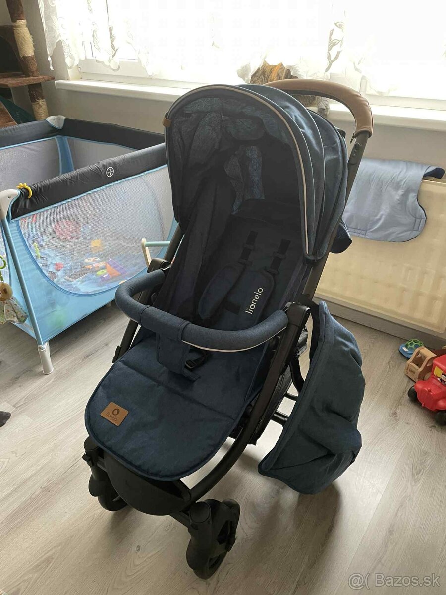 Predám kočiar Lionelo Anett aj s fusakom Petite&Mars