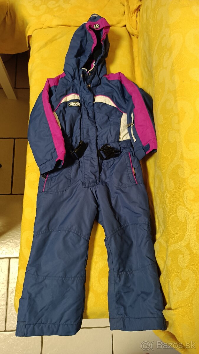Lyžiarska kombinéza oteplováky 98