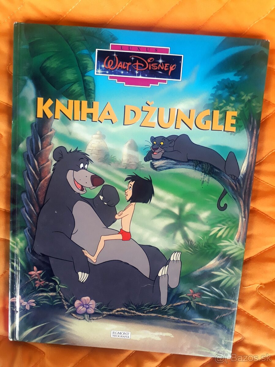 Disney luxus Kniha džungle