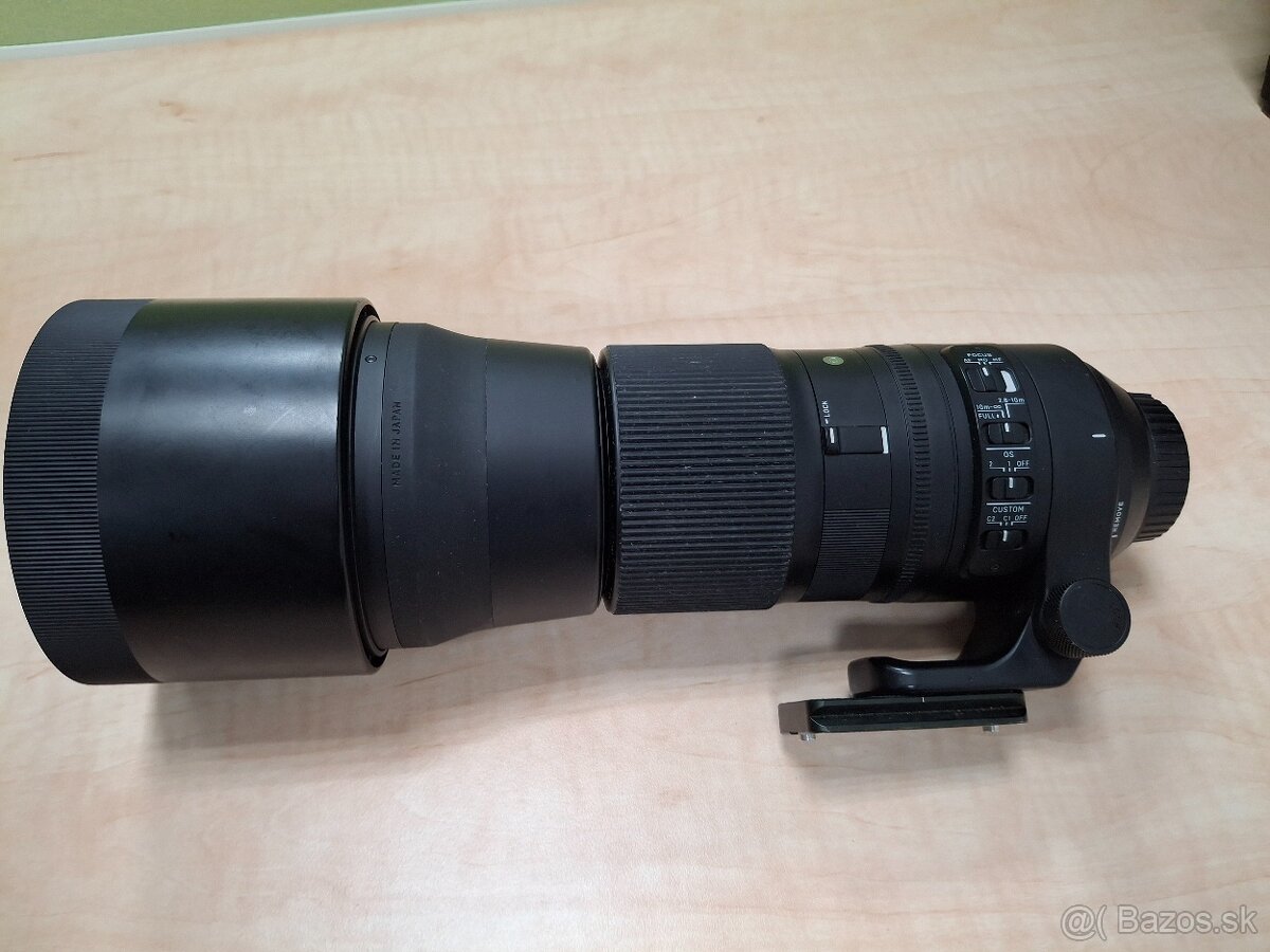 Sigma 150-600mm F5-6.3 DG OS Contemporary pre Nikon