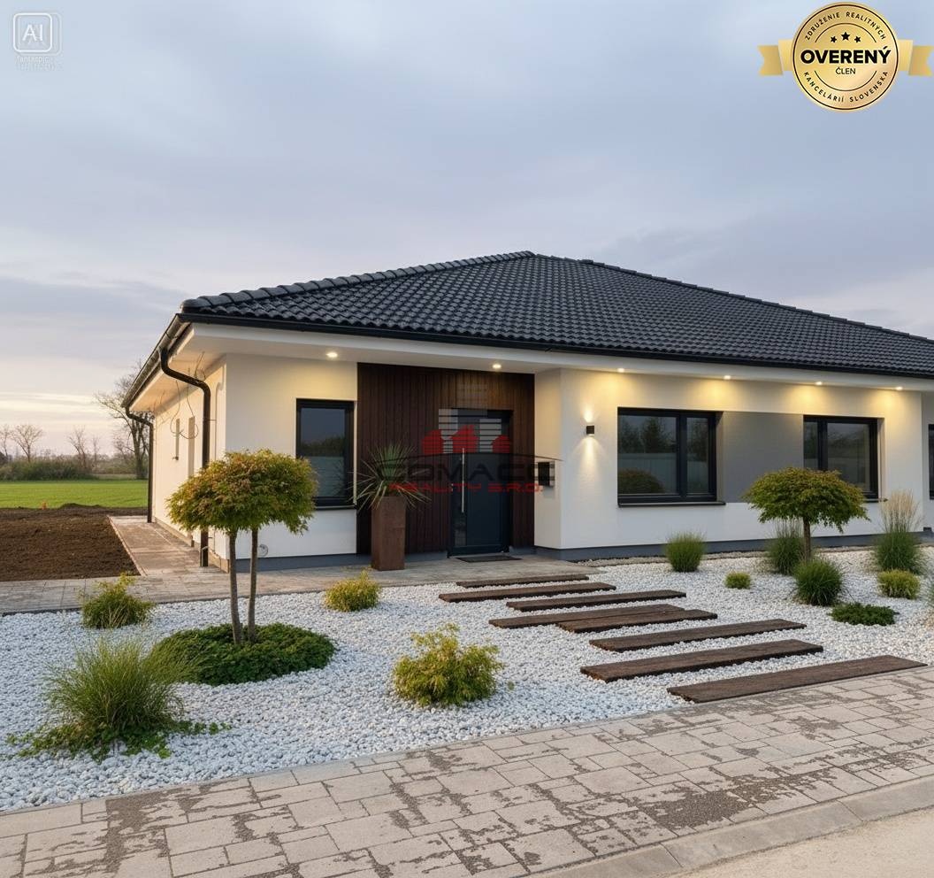 Exkl.4 iz novostavba RD - tepelné čerpadlo - Moravany nad Vá