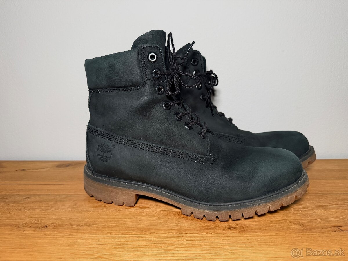 Čierne pánske topánky Timberland
