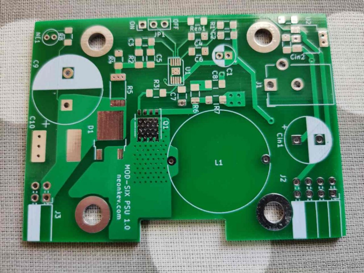 DPS pre 10 wattový zdroj pre digitrony