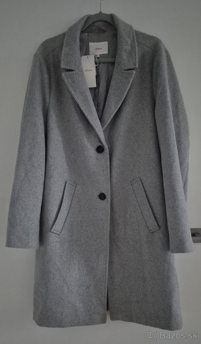 Vlnený kabát s.Oliver EU46