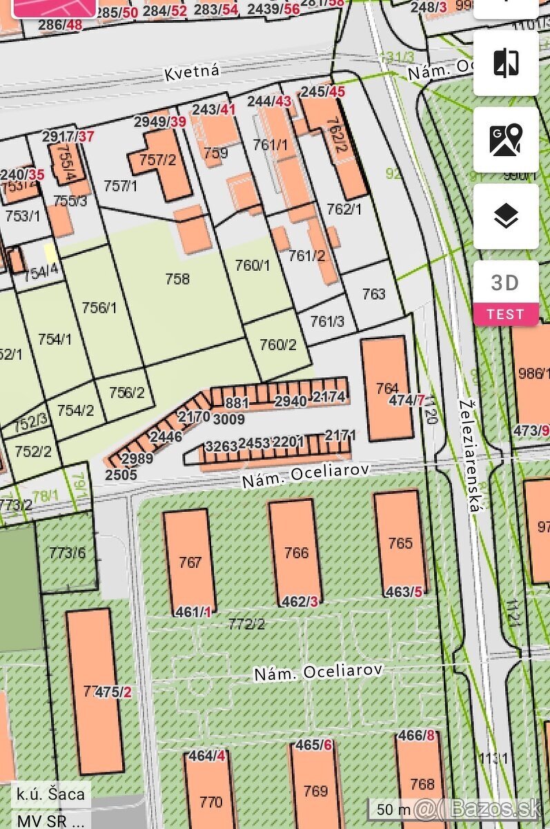 Garáž - Košice , Šaca