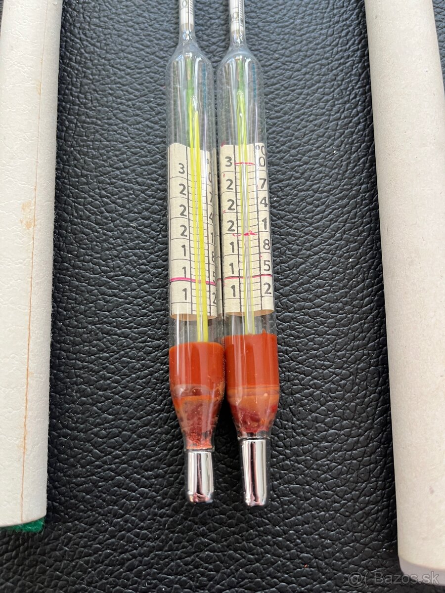 Rozne teplomery, hustomery