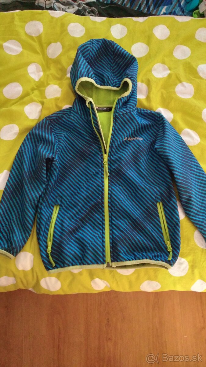 prechodná bunda s flísom č.116/122