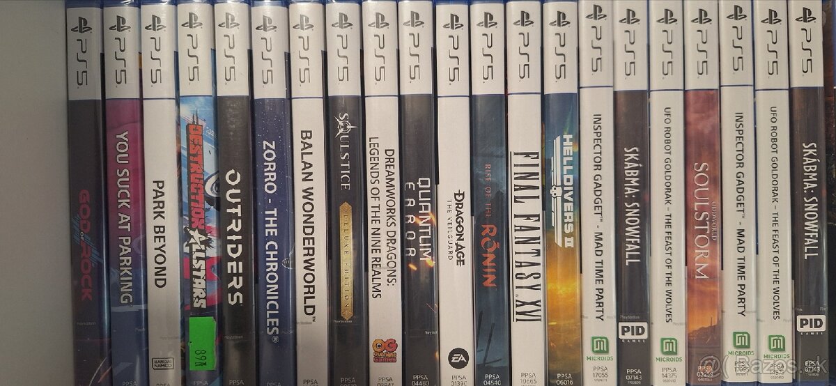 PS5 Hry Bazár u Milusky