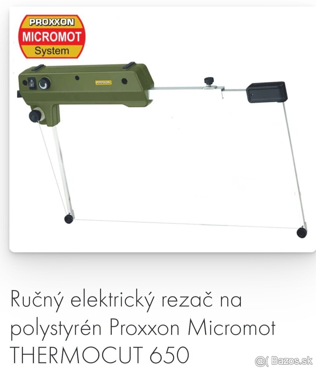profi prenosná rezačka polystyrénu