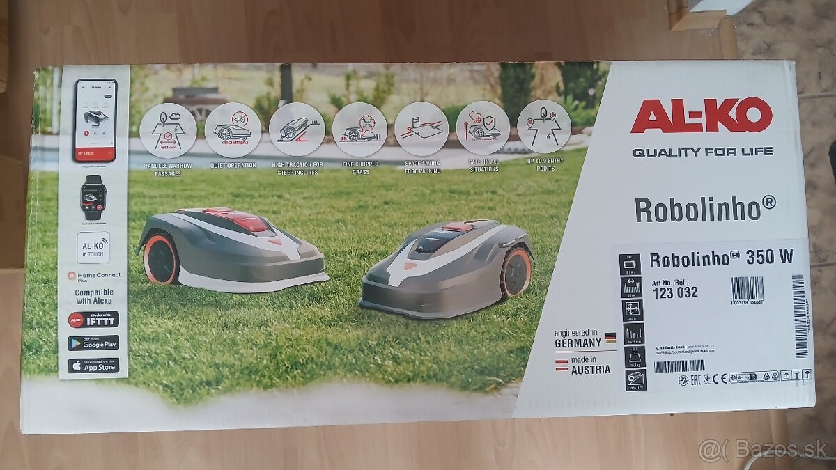 Robotická kosačka AL-KO Robolinho 350 W