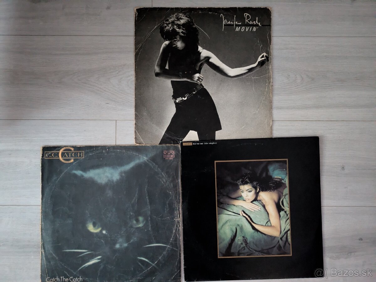 LP vinyl Sandra Jennifer Rush C C Catch