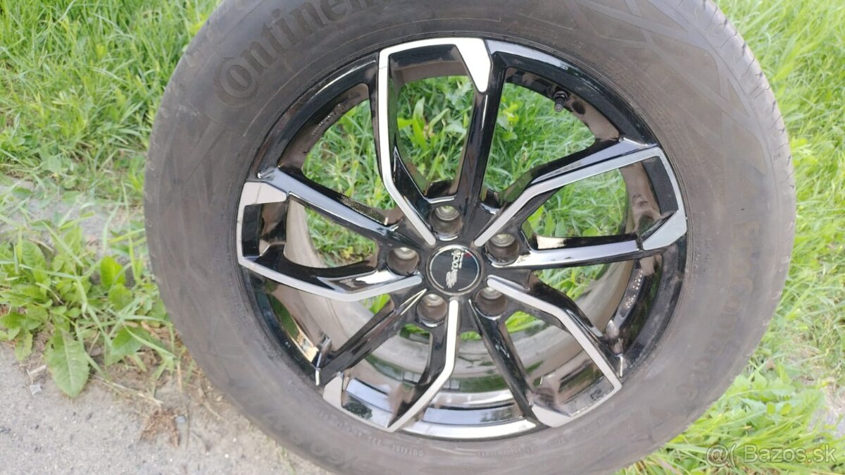 disky Brock a letné pneumatiky 225/60/ R17 Kia Sportage