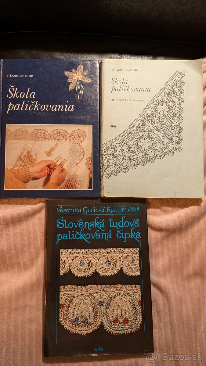 Knihy o paličkovanej čipke