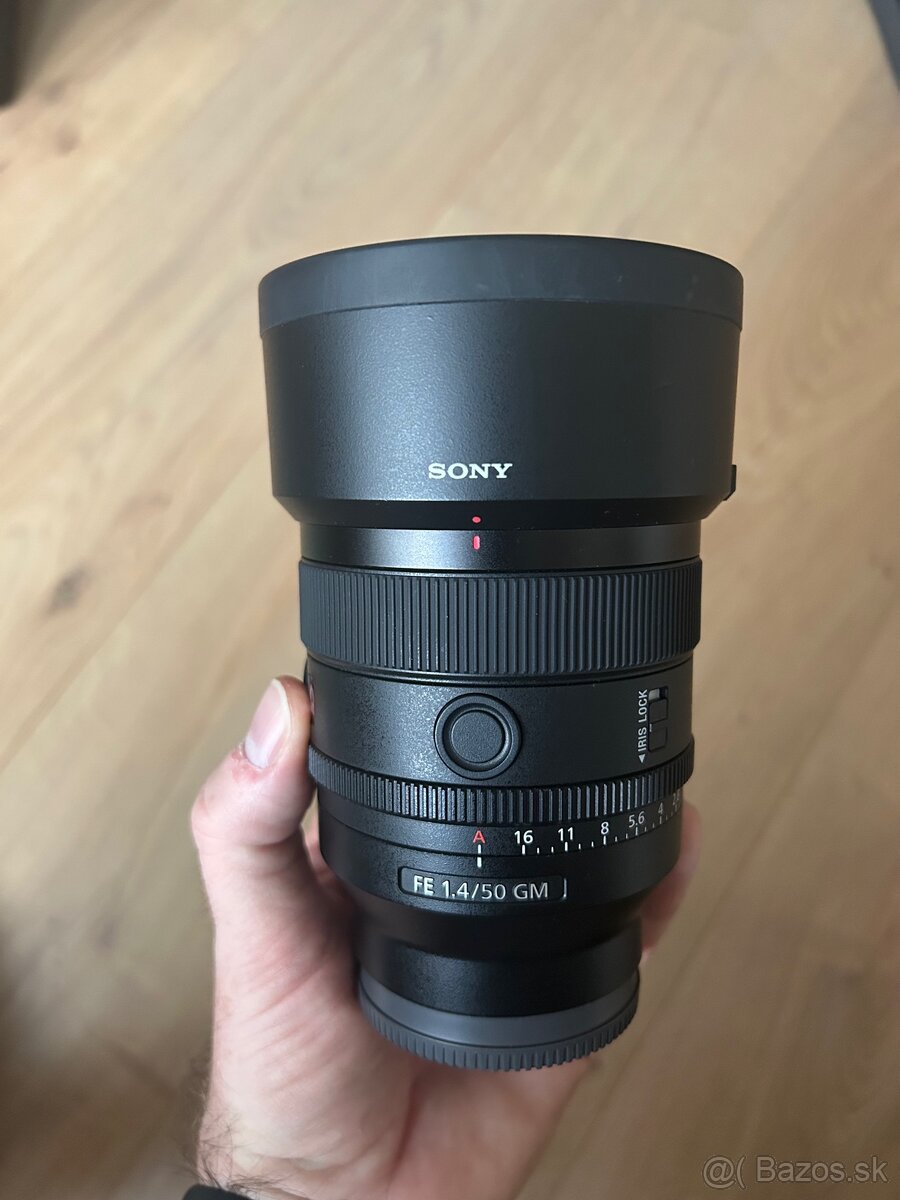 Sony FE 50mm f1.4 GM