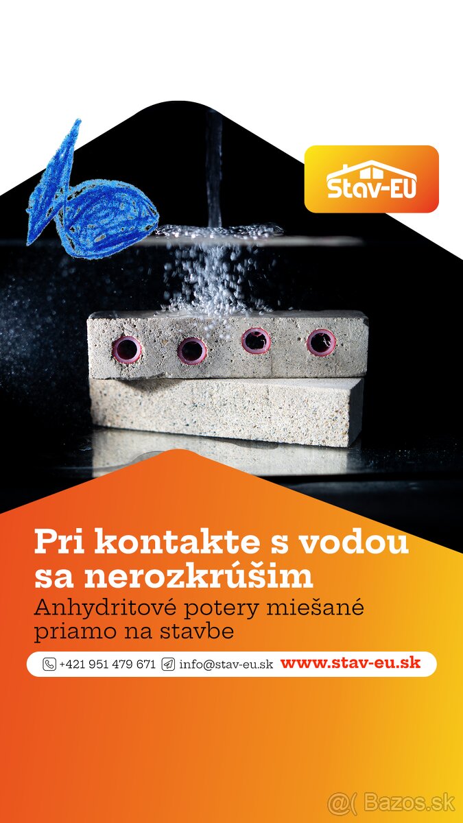 Realizujeme anhydritové potery v okrese Kežmarok