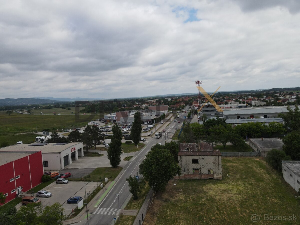 Exkluzívne stavebné pozemky v Bratislave - priemyselná zóna