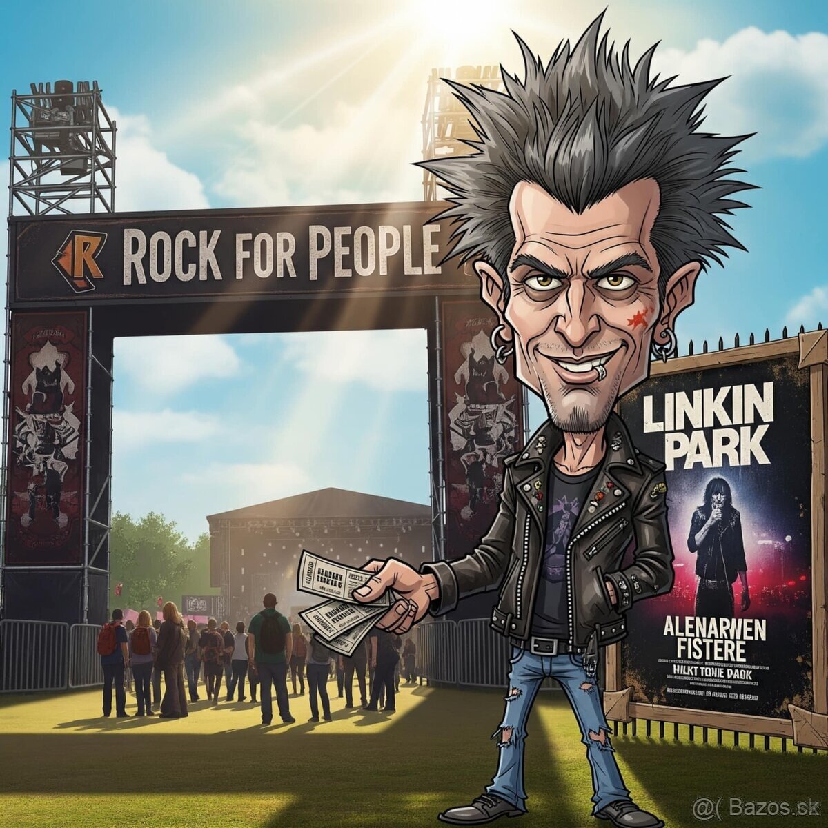 Rock for people +tent hotel camping