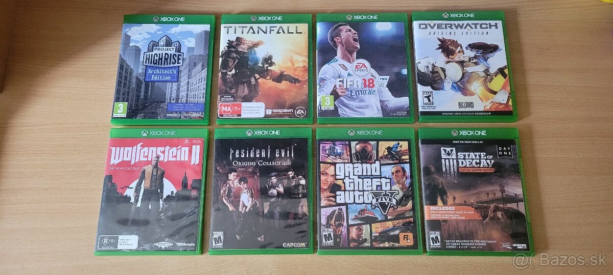 Predam hry na XBox One