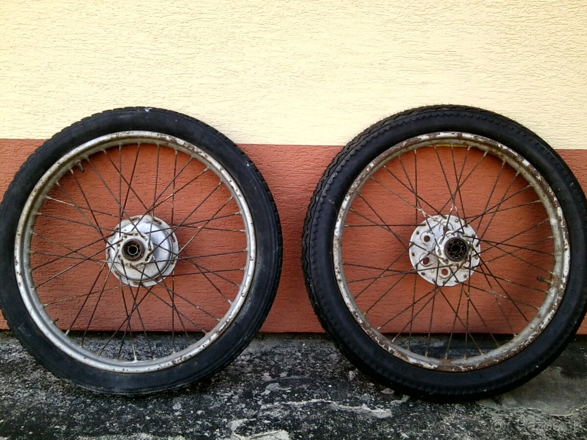Kolesa na veterána 19" a pneu 16"+18"