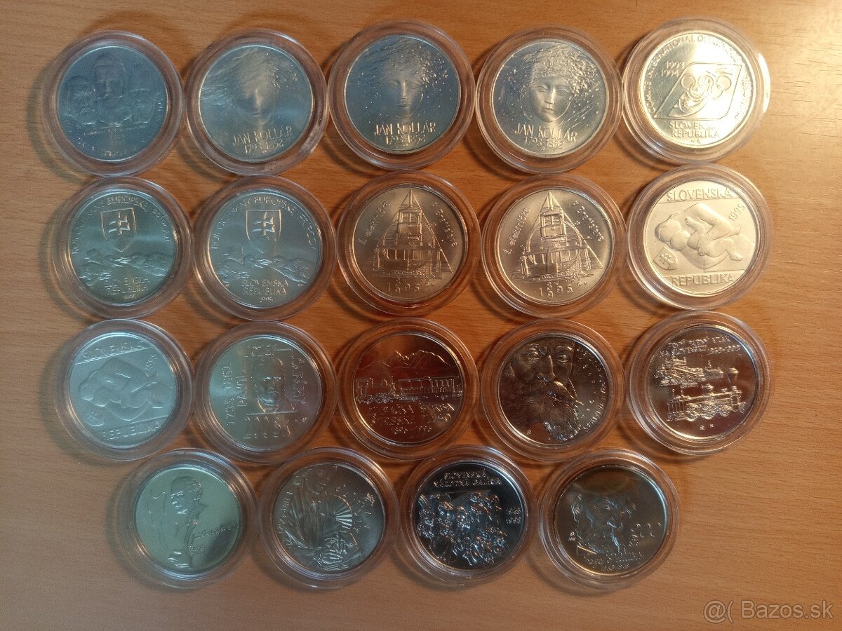 Slovenské koruny 200 Sk – Investičné striebro