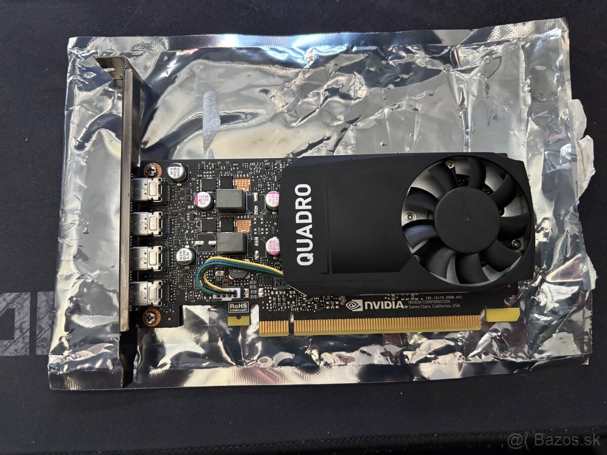 HP Nvidia Quadro P620 2GB DDR5