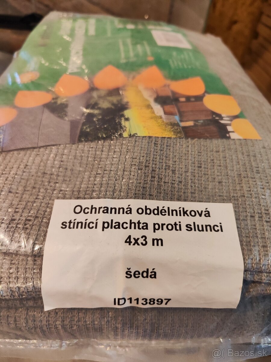 Ochranná tieniaca plachta