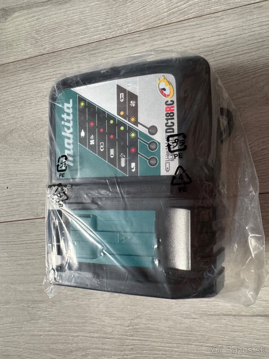 Predám novú nabíjačku Makita dc18rc