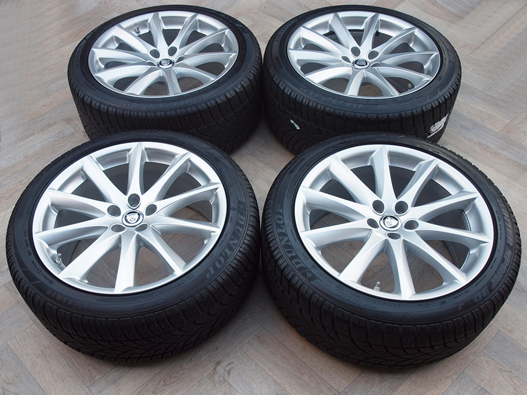 19" 5x108 ALU KOLA JAGUAR XJ – ZÁNOVNÍ ZIMNÍ + ČIDLA