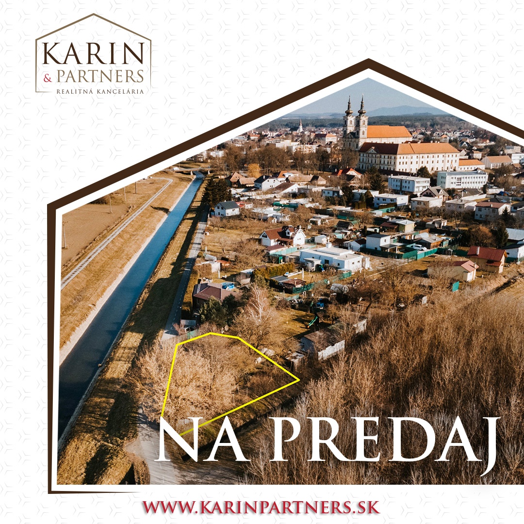 Stavebný pozemok v kľudnej časti mesta Šaštín-Stráže