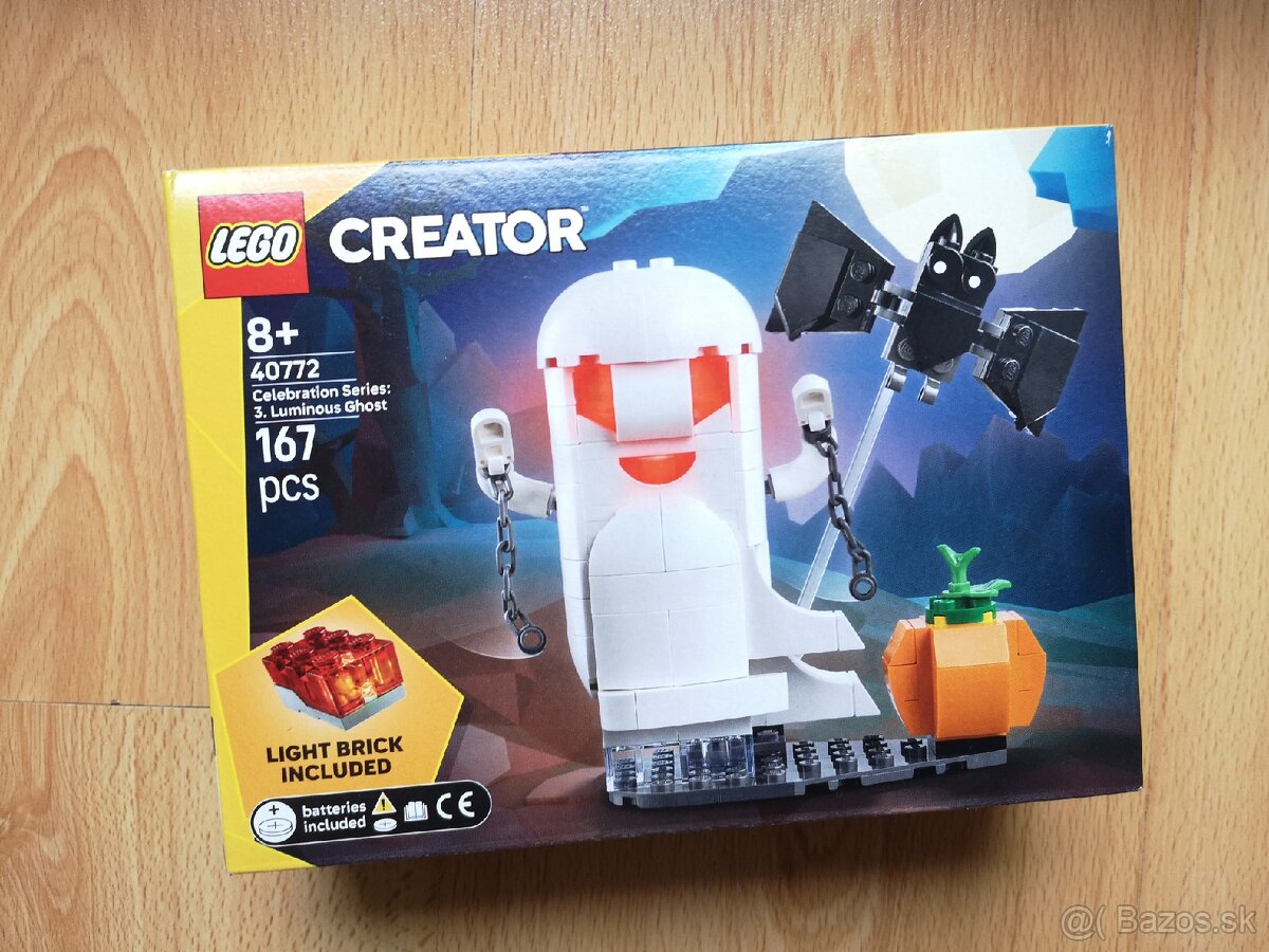 Lego 40772 Séria osláv - Svietiaci duch - NOVÉ