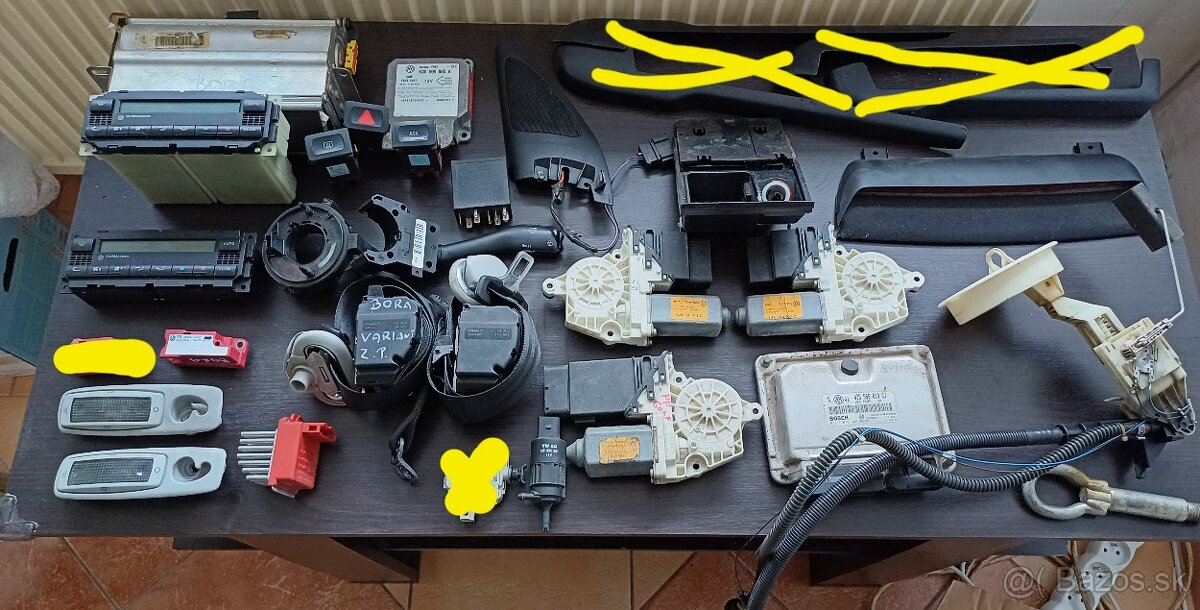 VW Bora / Golf 4 náhradné diely