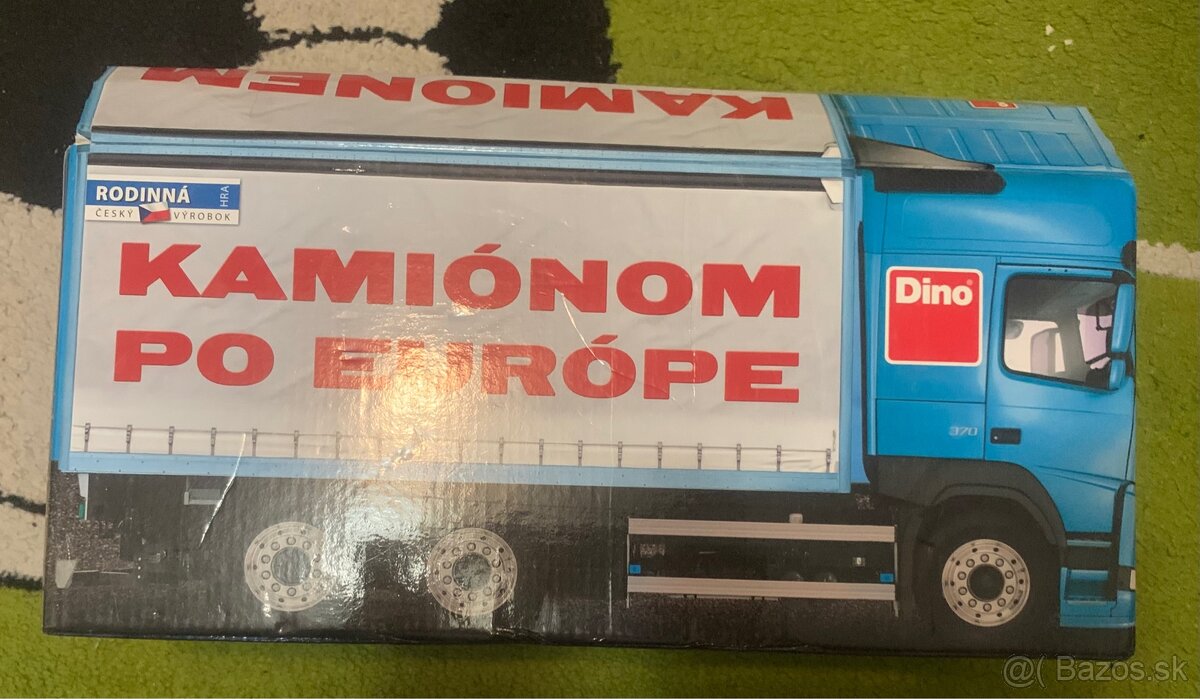 Spoločenská hra Kamiónom po Európe