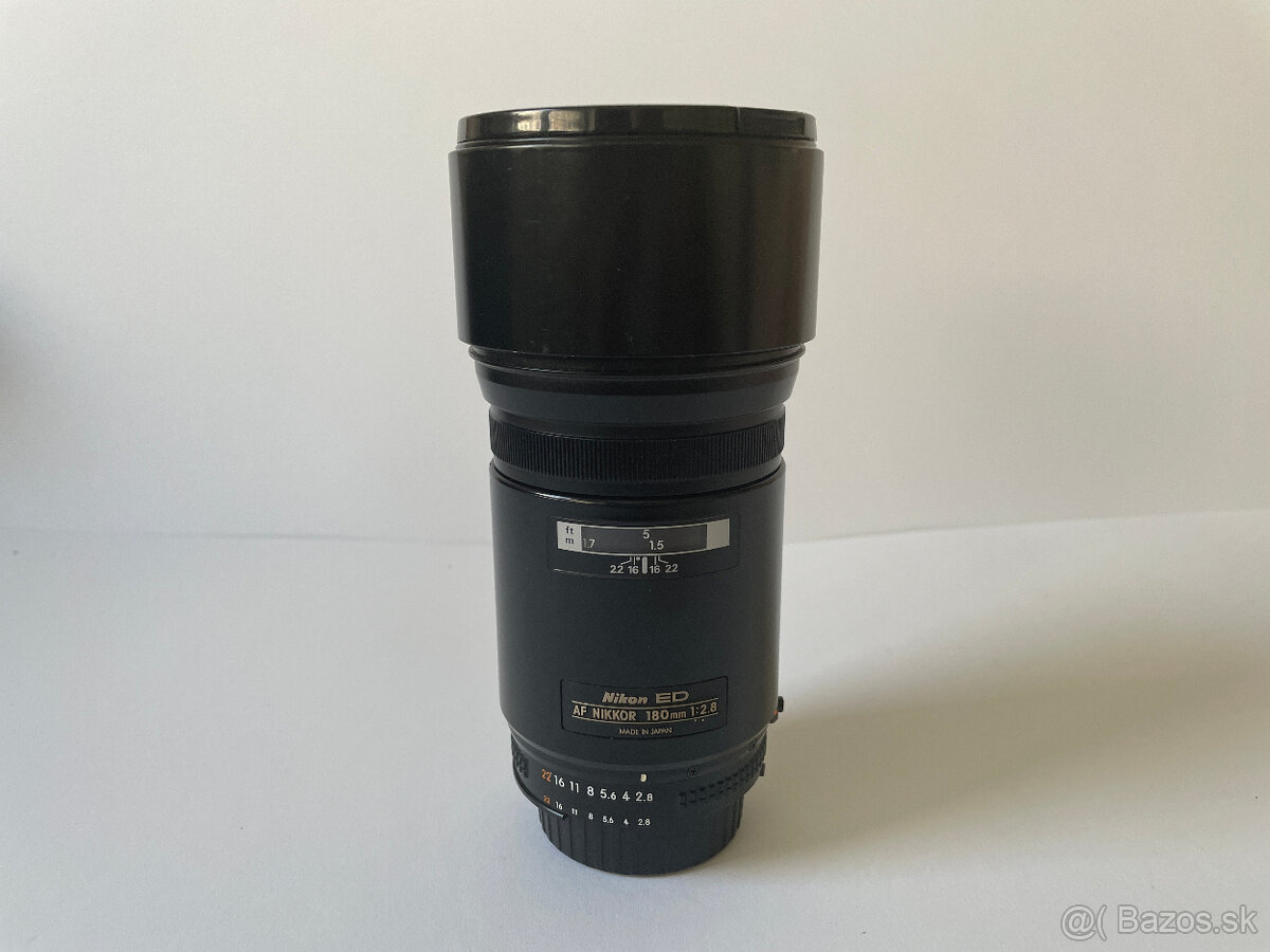 Objektív Nikon ED AF Nikkor 180mm 1:2.8