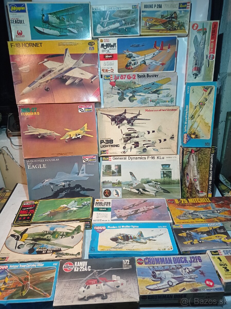 Predaj plastík modelov