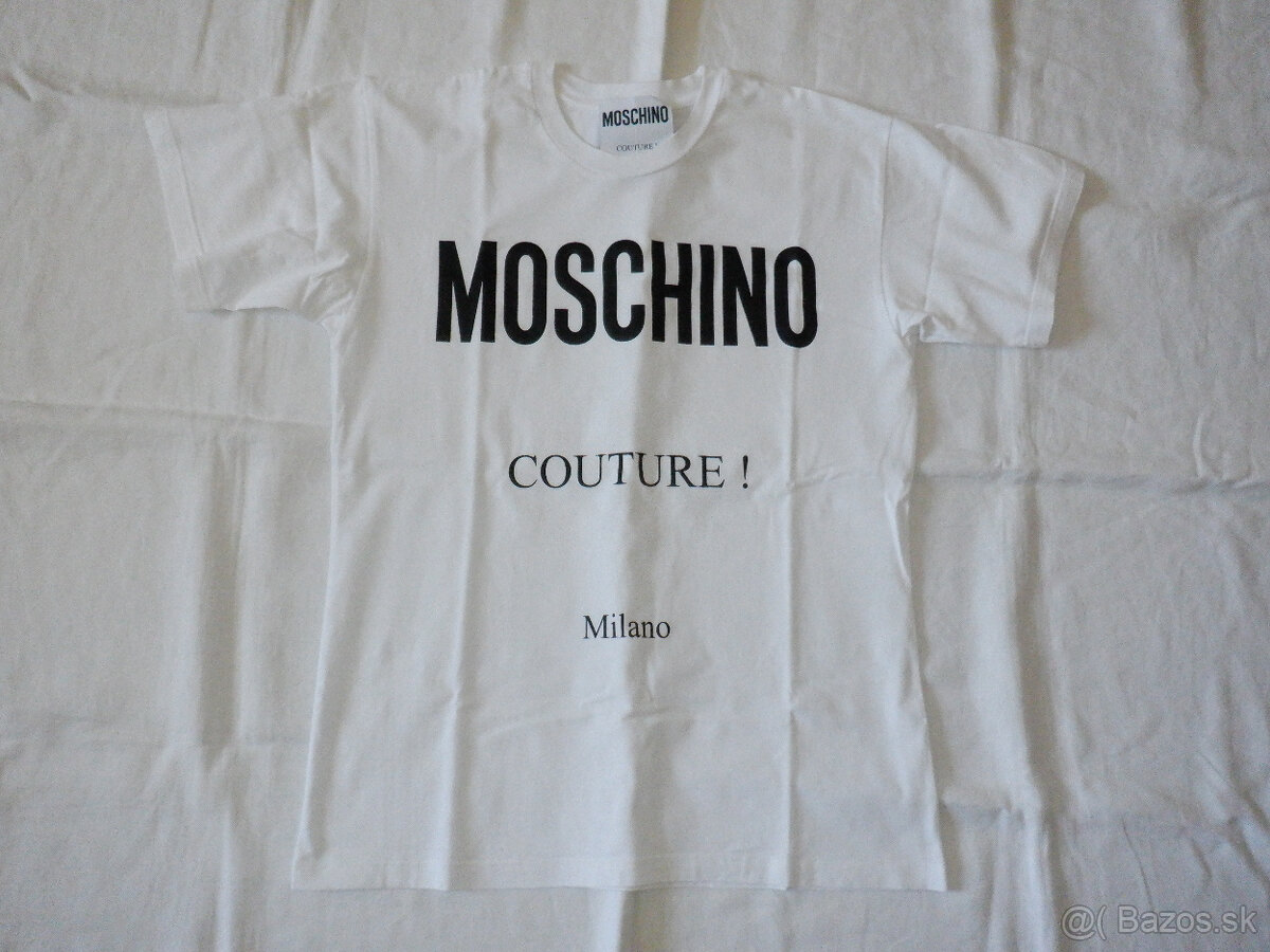 Krásne kvalitné tričko Moschino