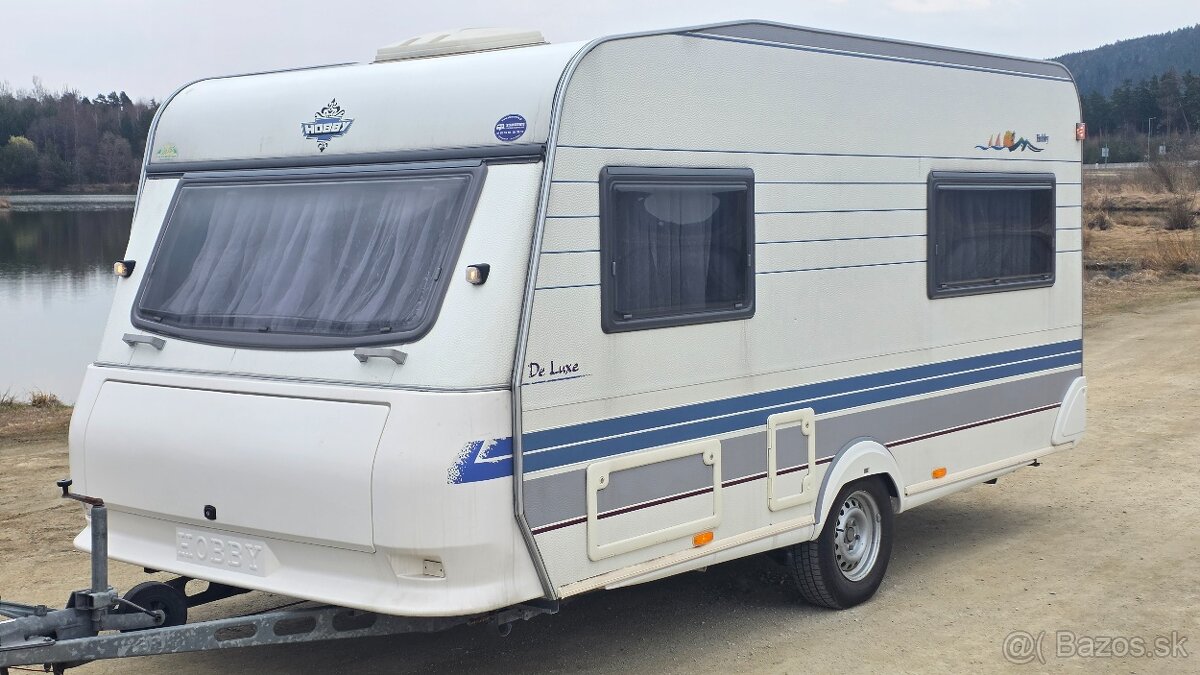 Obytny prives Hobby 440 - predstan + strieska, bojler